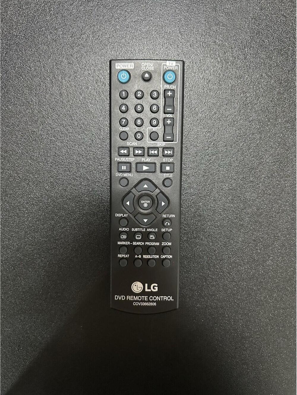 Original LG DVD Remote Control COV33662806